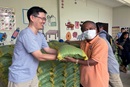 The Rev. Andrew Lee (left) has witnessed hardships related to the coronavirus while serving as a missionary in Cambodia, especially for the poor and marginalized. Lee has helped distribute a 10 kilogram-sack of rice, soaps, reusable masks and sanitize to those suffering hardship during the COVID pandemic. PHOTO: COURTESY OF THE REV. ANDREW LEE