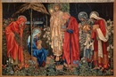 The Adoration of the Magi tapestry dating from 1894 from the Manchester Metropolitan University, England. Image courtesy of Wikimedia Commons.