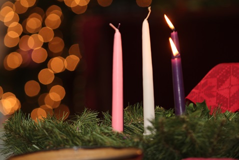 Advent wreath and candles at Sixty-First Avenue United Methodist Church in Nashville, Tenn. UMNS photo by Kathleen Barry Sixty-First Avenue United Methodist Church in Nashville, TN. has 80 members who reach out to the community in a variety of ways. Copyright 2011 by Kats Barry.