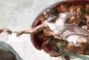 Detail from "The Creation of Adam" by Michelangelo, the Sistine Chapel. Photo courtesy of Wikimedia Commons.