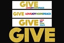 The Give Love campaign will offer a myriad of images for use by churches. A sampling of the overarching campaign logos are shown. (Image courtesy of United Methodist Communications)