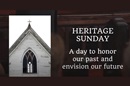 Heritage  Sunday is a day when United Methodists honor our past and envision our future. Video by United Methodist Communications.