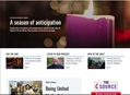 The newly redesigned UMC.org homepage