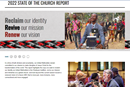 Screenshot of the 2022 State of the Church Report webpage.