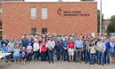 The Brookings group stopped for a quick photo before the build began. Photos by Dave Stucke, Dakotas UMC.