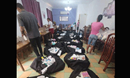 Workers at the Methodist Conference Center in Havana organize the medical shipments. Courtesy Photo.