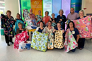 A local church made 2,000+ blankets for hospitalized kids over 10 years through their blanket ministry. Courtesy of the South Georgia Conference